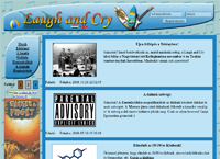 Laugh and Cry zenekar weboldala
