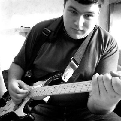Az első képem a gitárommal